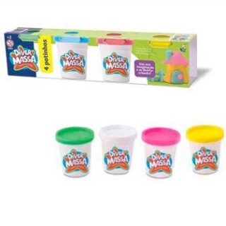 Diver Massa Kit 4 Potinhos 8064