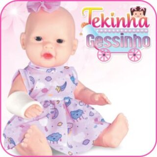 Boneca Tekinha Gessinho 1262 Sidnyl