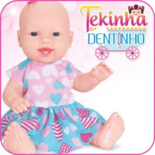 Boneca Tekinha Dentinho 1261 Sidnyl
