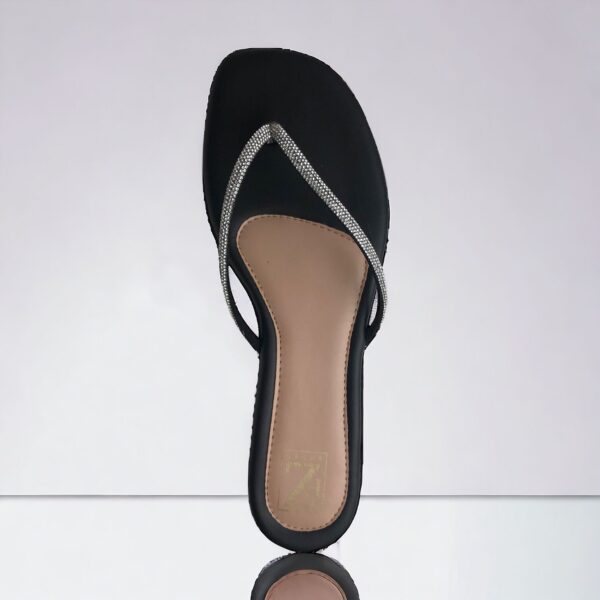 Chinelo Rasteiro Napa Preto 521-001 FZ Shoes