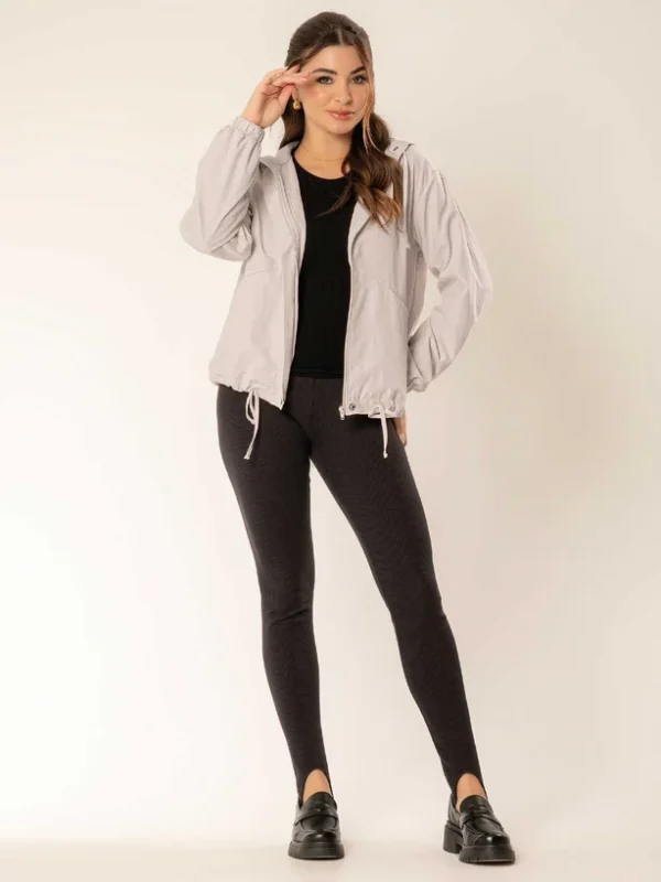 Calça Legging Preta Feminina com Pézinho Ref.C50733 - Cativa - Image 2
