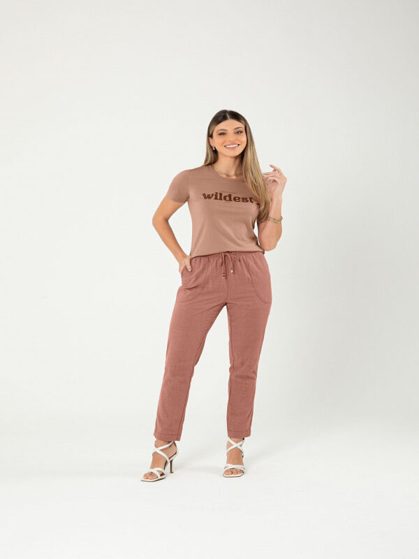 Calça Feminina Marrom Ref.C50787-8370 - Cativa