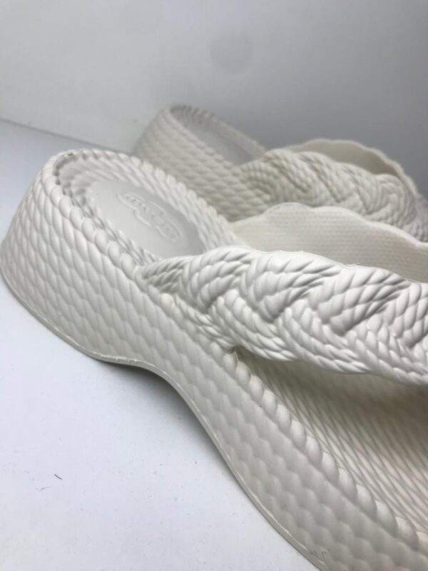 Chinelo em Plataforma Slide Eva Off White Fem. Ref.360 - Image 8