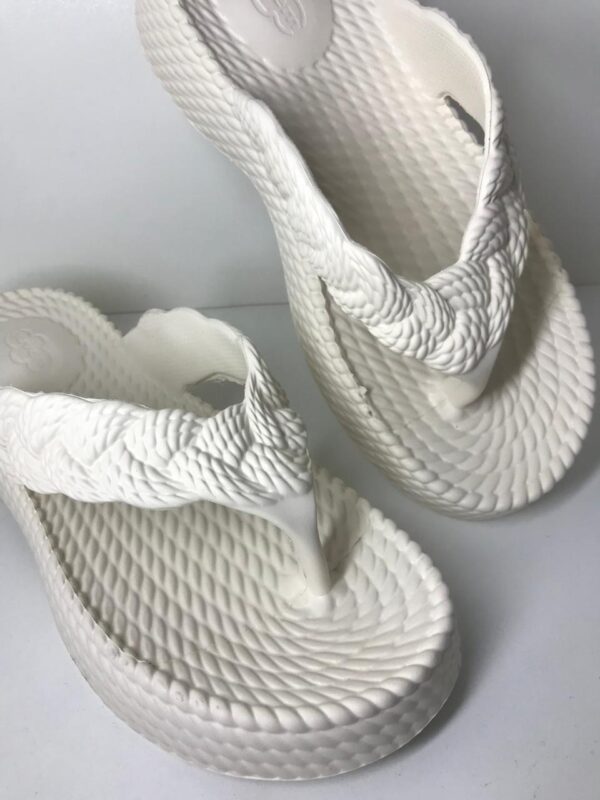 Chinelo em Plataforma Slide Eva Off White Fem. Ref.360 - Image 2