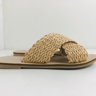 Rasteira Tranca Natural Bistro RL34 - Evoluxe