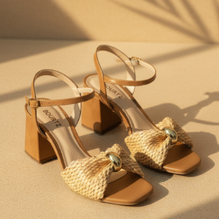 Sandalia Madri/Cappucino 4495 c/Aplicação - Bourtz