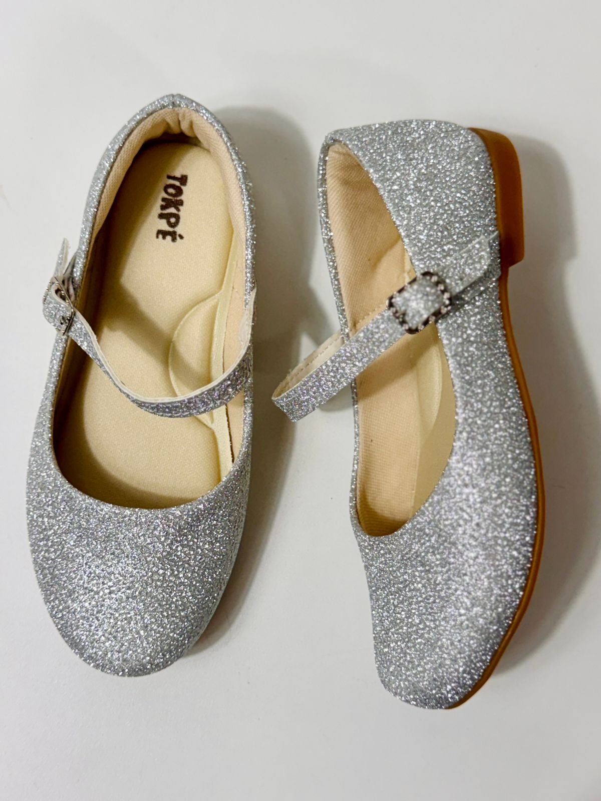 Sapatilha Fashion 28-34 Gliter Prata 8039-688 Tokpe - Imagem 4